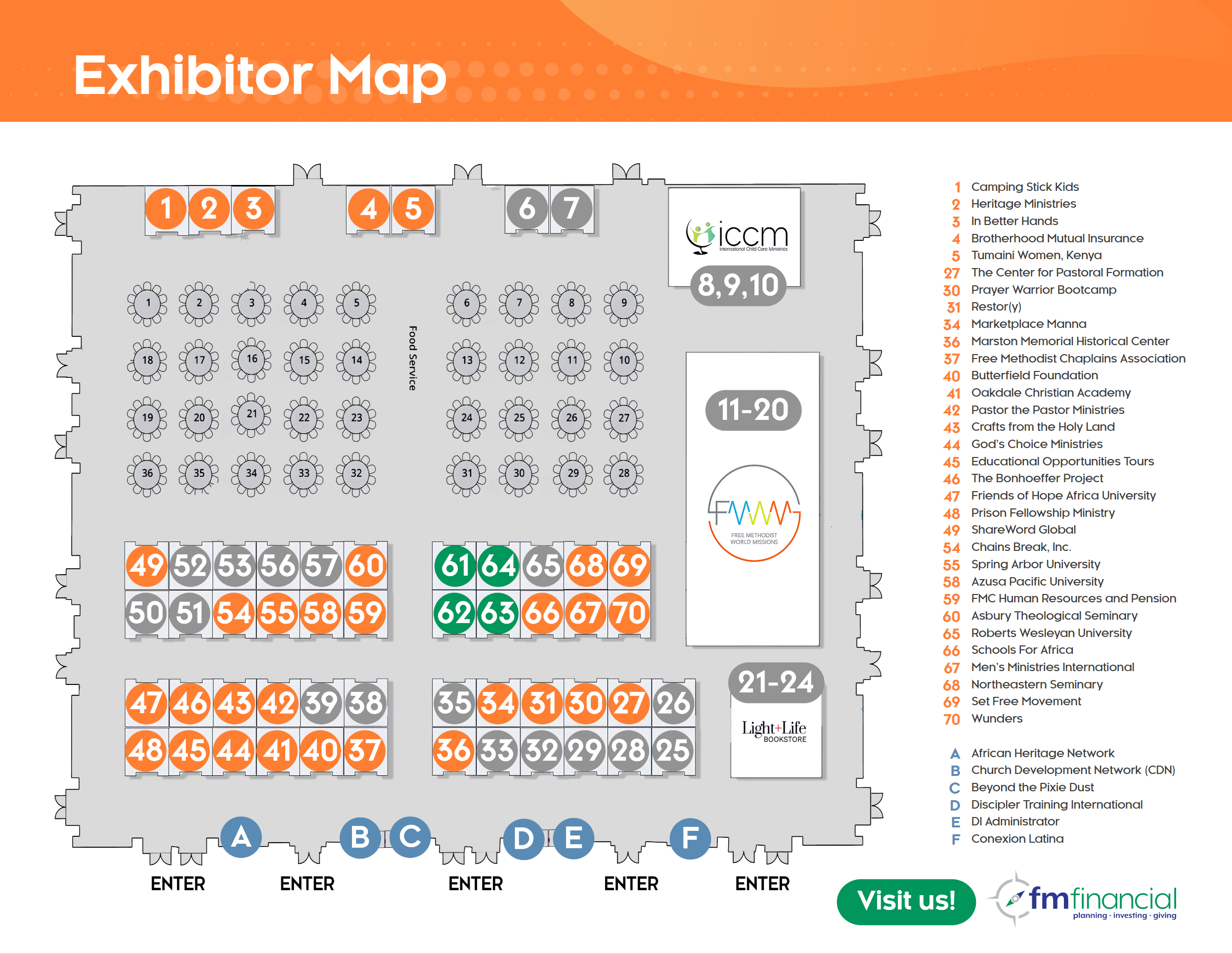 Exhibition Hall Map 2