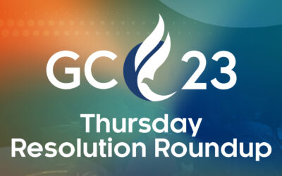 Thursday’s GC23 Resolution Roundup